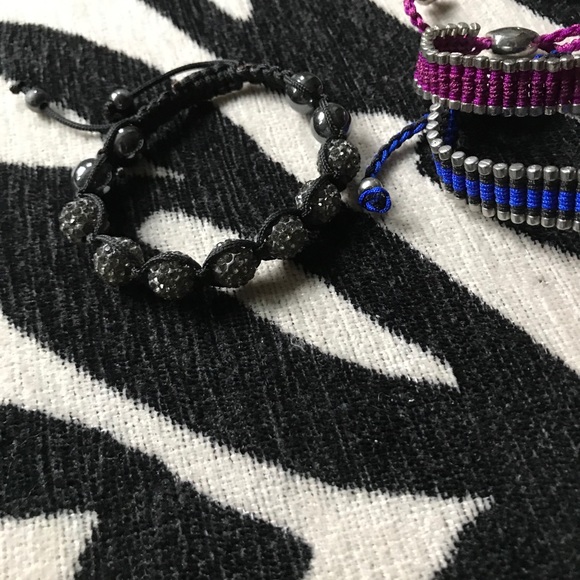 3 string/metal adjustable bracelets layer or alone - Picture 3 of 3